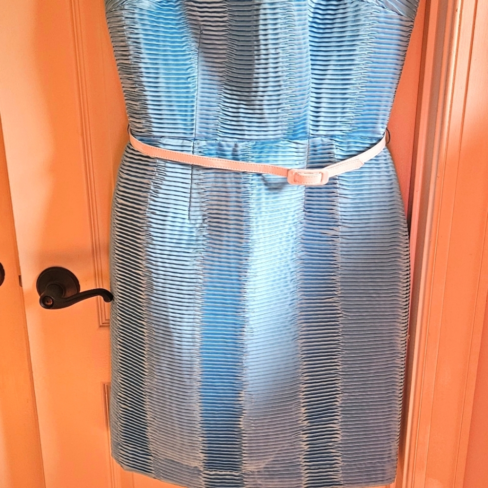 Lotus Grace Blue Cocktail Dress 8